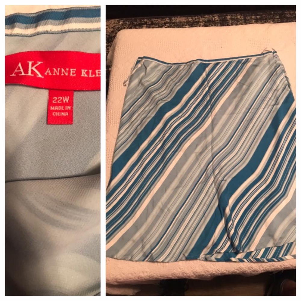 Silky Anne Klein Skirt